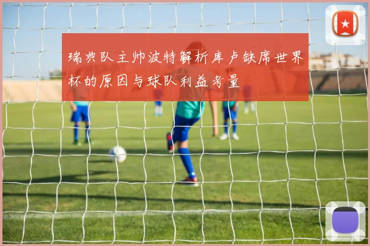 瑞典队主帅波特解析库卢缺席世界杯的原因与球队利益考量